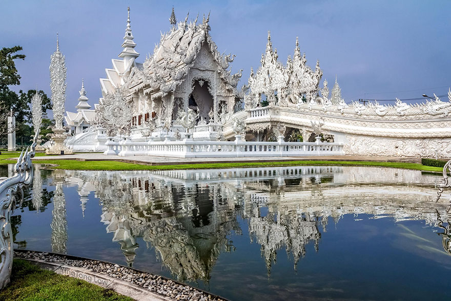 kuil putih Thailand