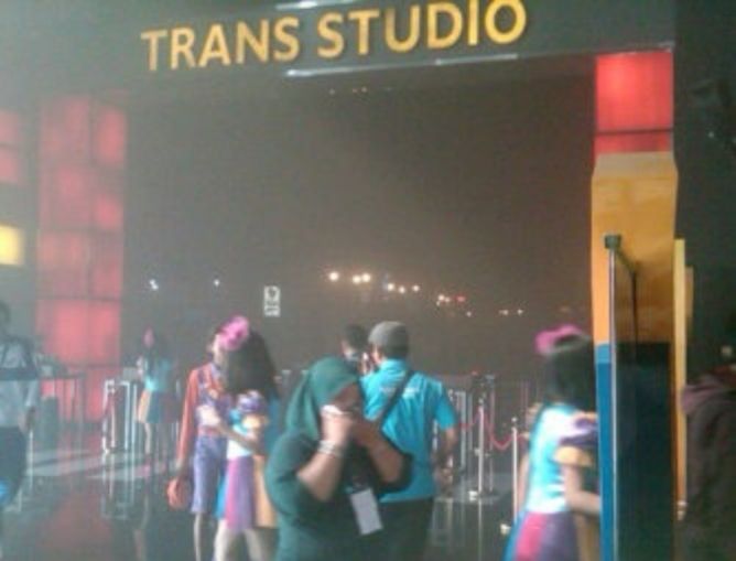 Trans Studio Bandung Kebakaran