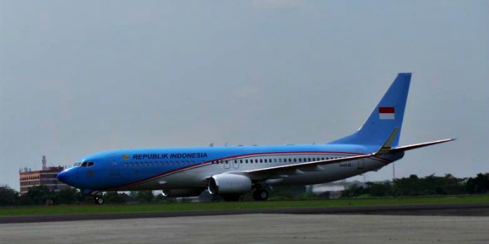 Pesawat kepresidenan pertama Indonesia (c) assets.kompas.com