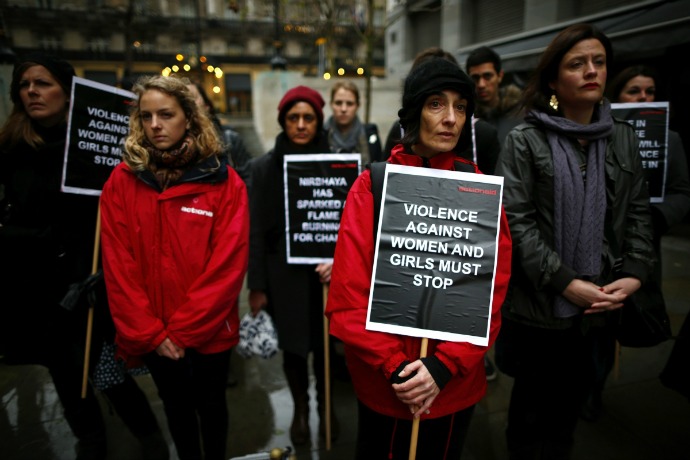 Unjuk rasa melawan perkosaan di Inggris Raya (c) d.ibtimes.co.uk