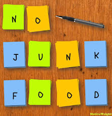 No More Junk Food