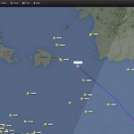 Lokasi Terakhir Pesawat Air Asia Berdasarkan Pantauan Flightradar24