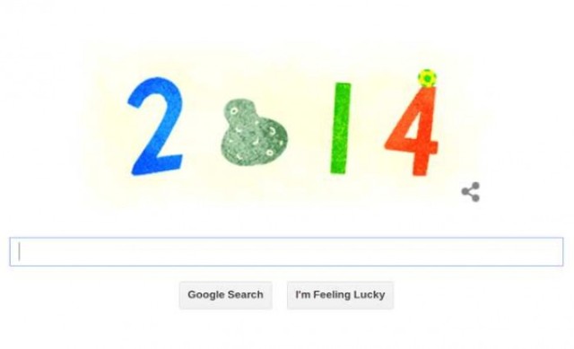 Google Doodle Turut Rayakan Pergantian Tahun Baru