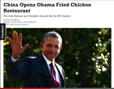 Obama Fried Chicken