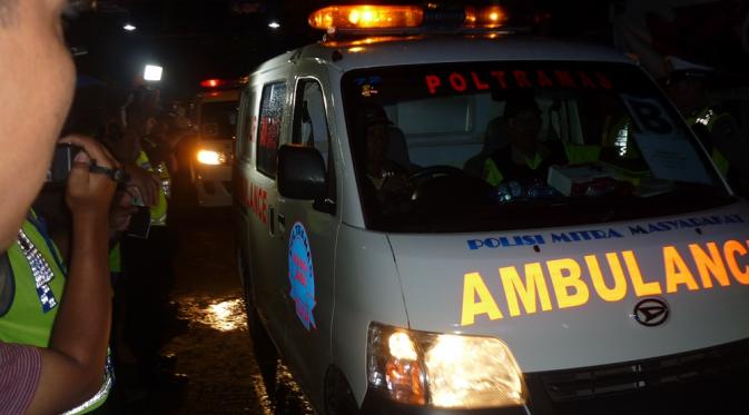 ambulans pengangkut jenazah terpidana mati