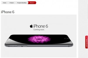 iPhone 6 di situs resmi Telkomsel