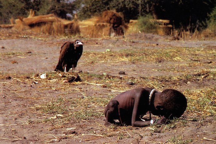 Kelaparan di Sudan oleh Kevin Carter