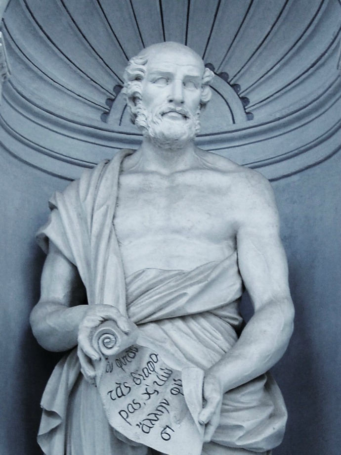Patung Theophrastus (c) wikimedia 