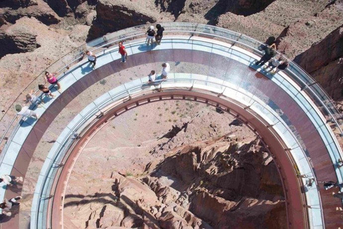 2.The Grand Canyon Skywalk | copyright architecturendesign.net