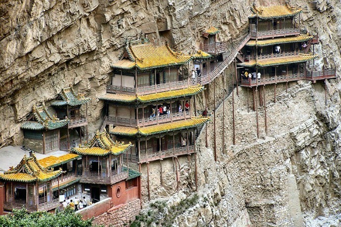Hanging Monastery (Wikipedia)