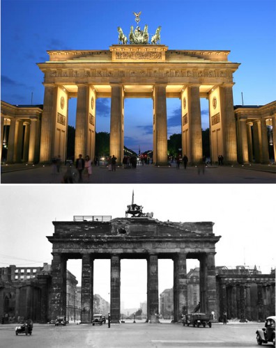 The Brandenburg Gate (via)Oddee