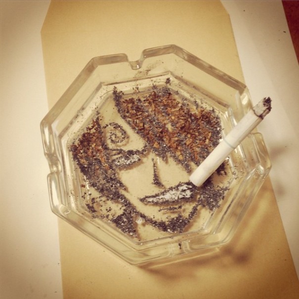 Karakter one piece dari abu rokok