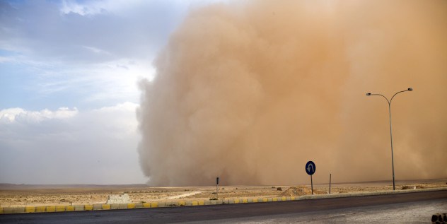 Sandstorm in Jordan (c) Listverse