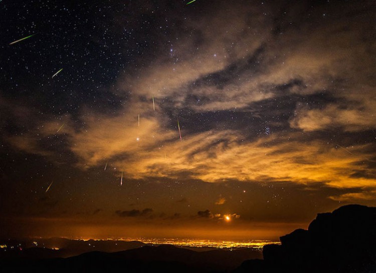 Bagaikan meteor jatuh, Colorado 