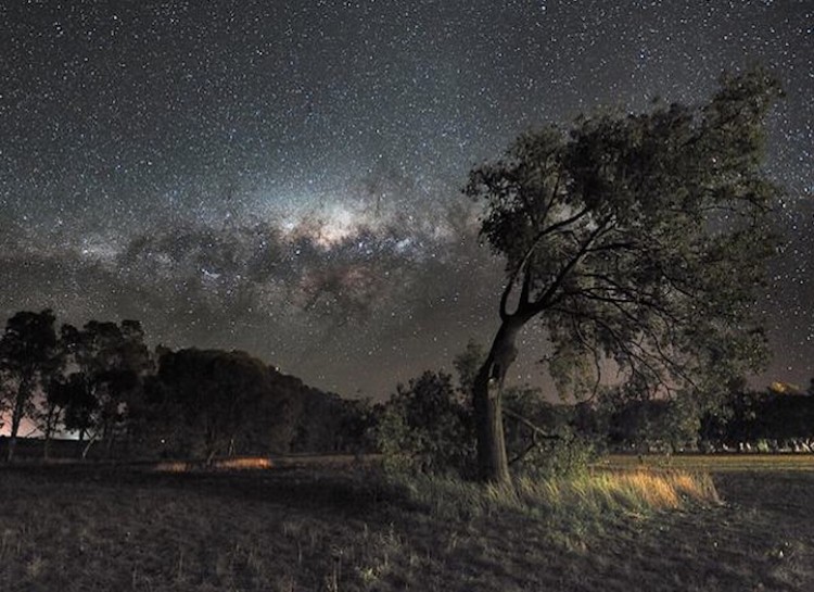 Bintang malam di Kenya