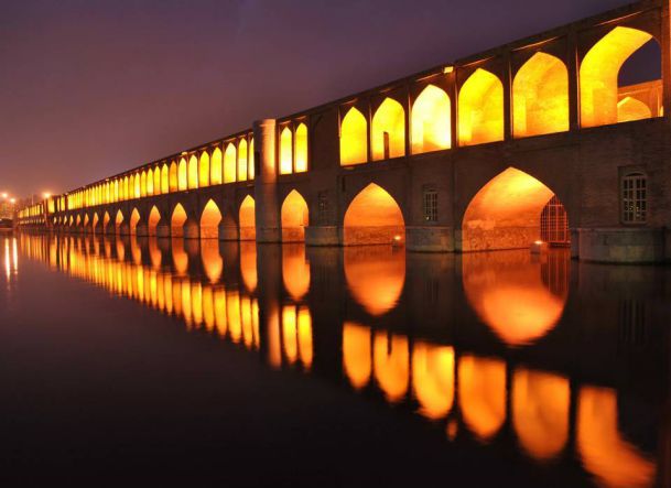 Jembatan Si-o-se Pol -  Isfahan, Iran