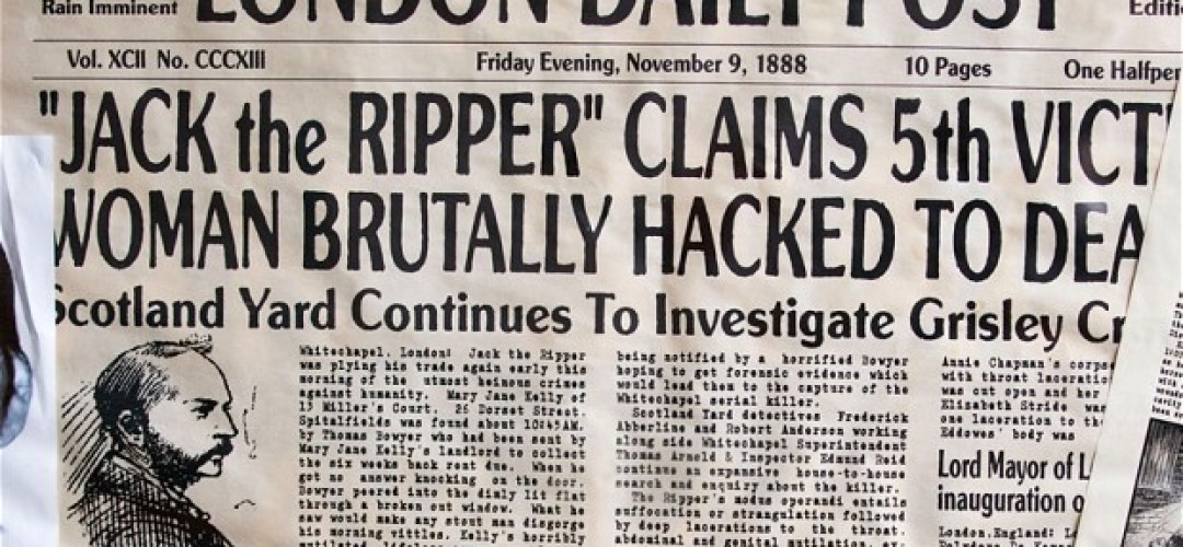 Pemberitaan tantang Jack Te Ripper yang misterius [Image Source]