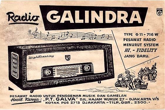 Iklan radio galindra