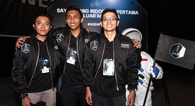 3 Calon Astronaut Indonesia [image source]