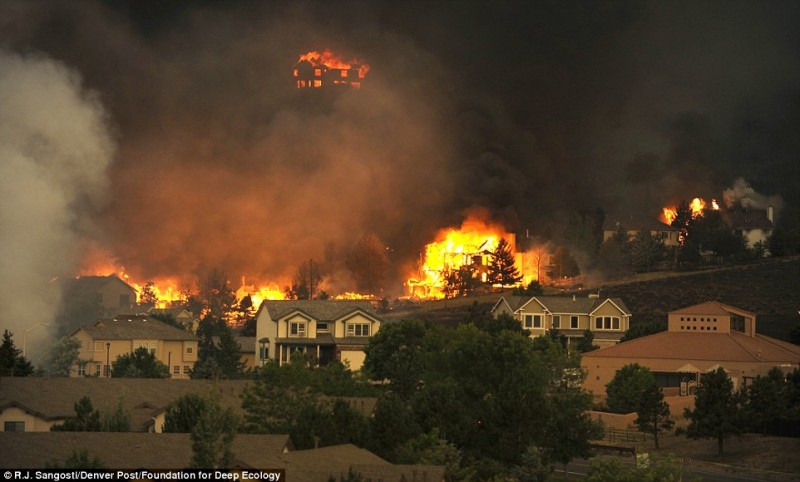 Badai Api di Colorado