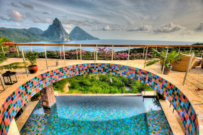 Jade Mountain. St Lucia [image source]