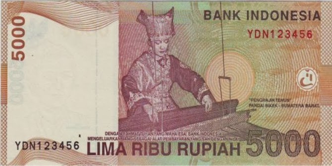 Pecahan Uang 5000 Rupiah [Image Source]