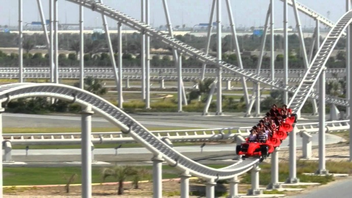 Formula Rossa, roller coaster tercepat di dunia [Image Source]
