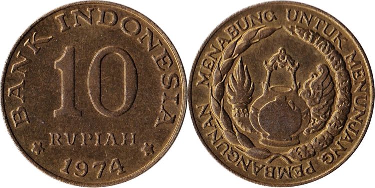 1974 (10 rupiah) [image source]