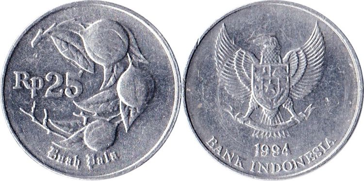1994 (25 rupiah) [image source]