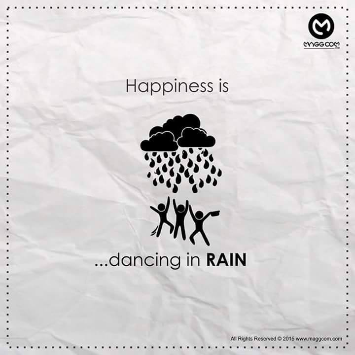 Bahagia itu menari di bawah hujan [image source]