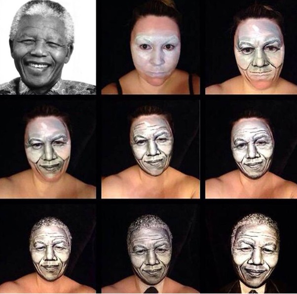 Mengubah wajah jadi wajah realistik tokoh dunia [image source]