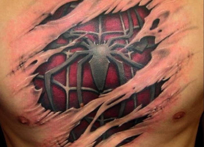 Tatto Dada spiderman [image source]