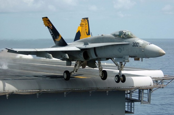 Navy F/A-18A Hornet [Image Source]
