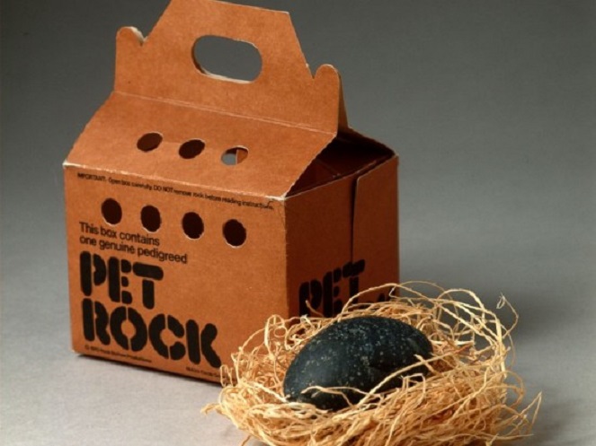 Pet Rock jadi hiburan orang-orang Amerika setelah dampak perang Vietnam [Image Source]