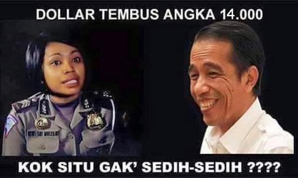 Meme Jokowi dan Polisi [image source]