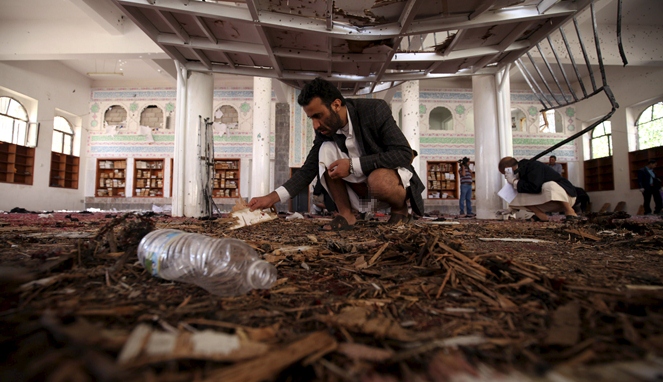 Pengeboman Masjid Yaman [image source]