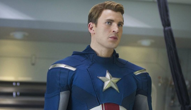 Chris Evans Sebagai Captain America [Image Source]