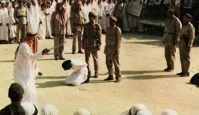 Ilustrasi eksekusi mati di Arab [Image Source]