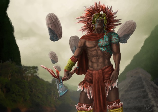 Pasukan Warrior Aztec [image source]