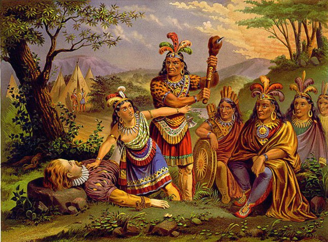 Pocahontas dan John Smith