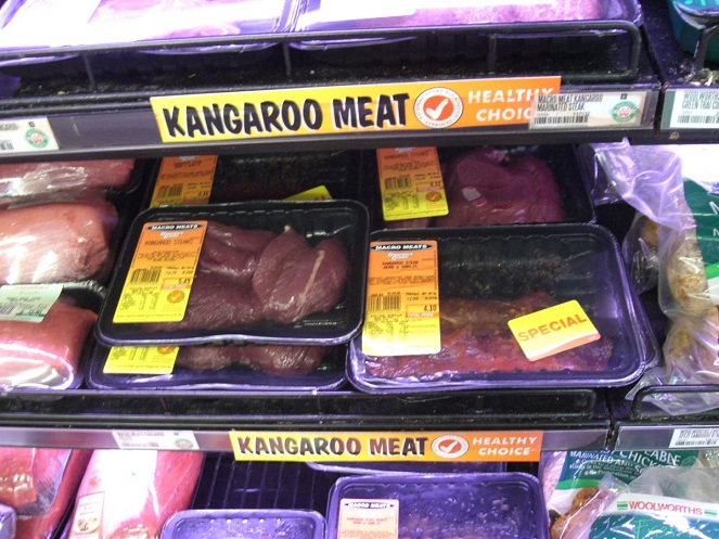 Ada juga daging kangguru mentah yang siap kamu olah menjadi kuliner apa pun [Image Soure]