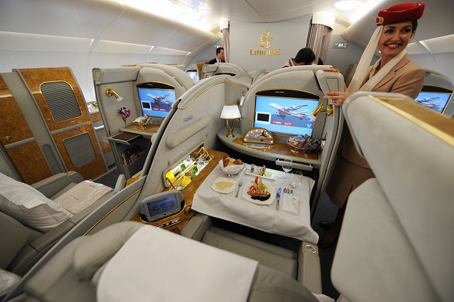 Emirates first class [Image Source]