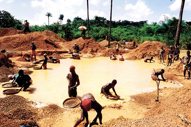 Potret salah satu penambangan berlian di Angola, Afrika [Image Source]