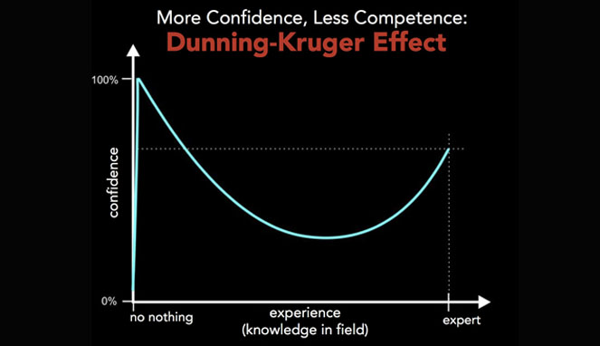 Diagram Dunning-Kruger Effect [Image Source]