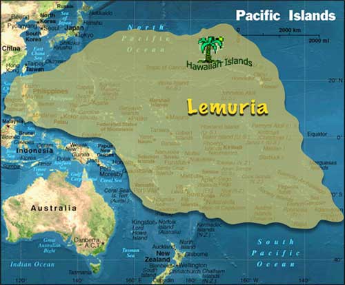 Gambaran Lemuria di Samudra Pasifik [Image Source]