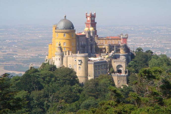Istana Nasional Pena, Portugal