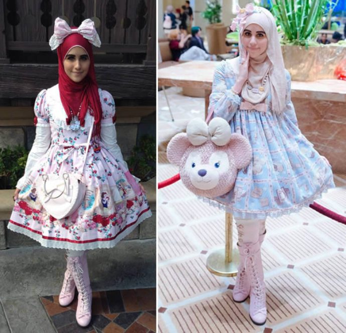 Penggabungan Fashion Jepang Dan Hijab