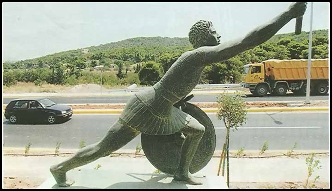 Patung Phidippides [Image Source]