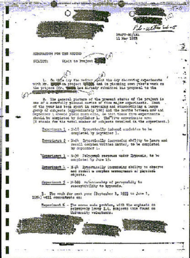 Dokumen yang selamat dari aksi penghancuran oleh CIA