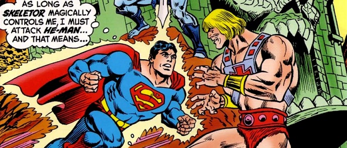 He-Man Pernah Bertarung dengan Superman